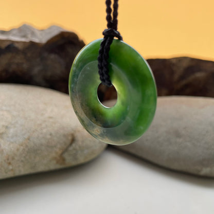 Pounamu Donut Pendant