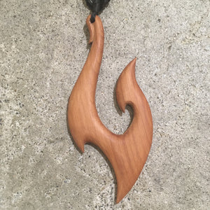 Wooden Hook Pendant
