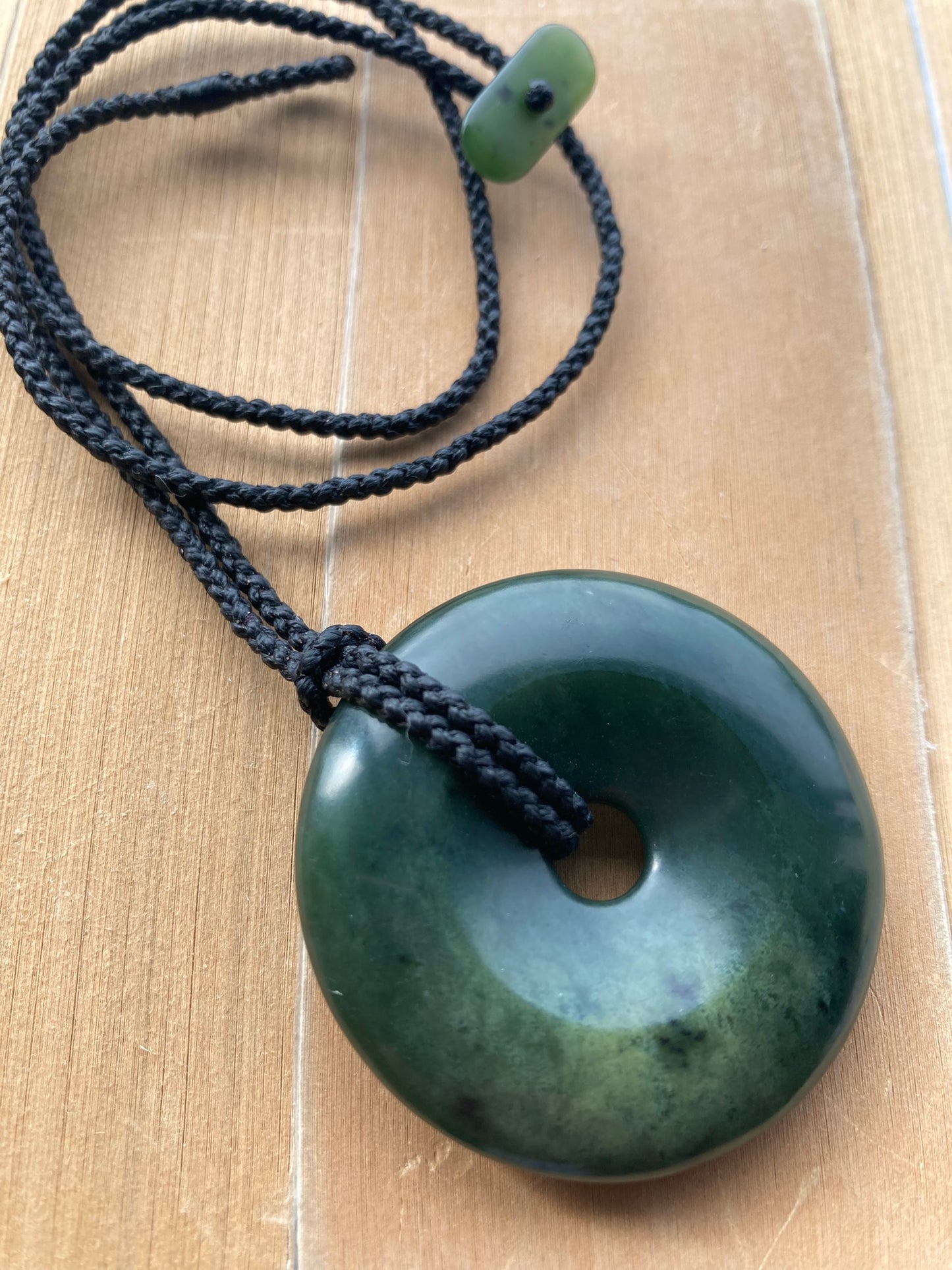 Pounamu Disc Pendant