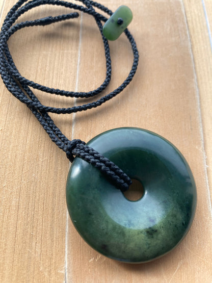 Pounamu Disc Pendant