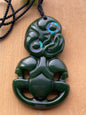 Pounamu Hei Tiki Pendant