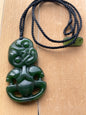 Pounamu Hei Tiki Pendant - Small