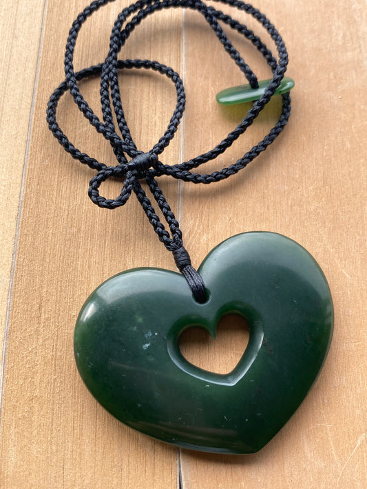 Pounamu Heart Pendant