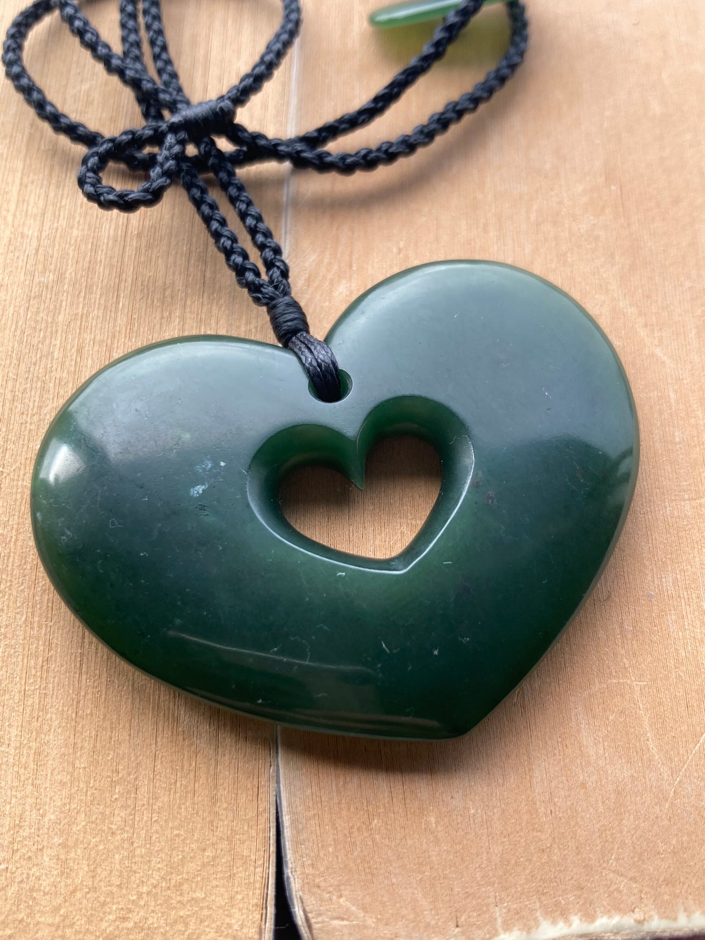 Pounamu Heart Pendant