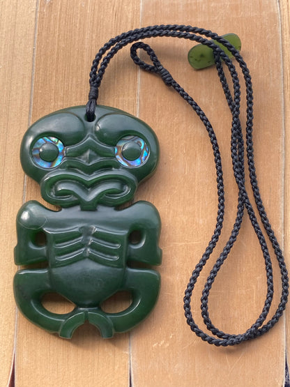 Pounamu Hei Tiki Pendant