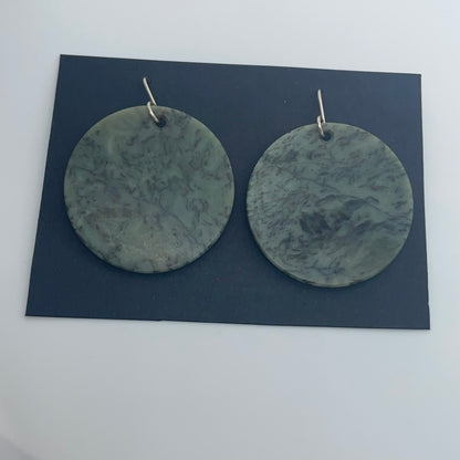 Large Round Earrings - Nelson Riverstone