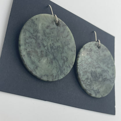 Large Round Earrings - Nelson Riverstone