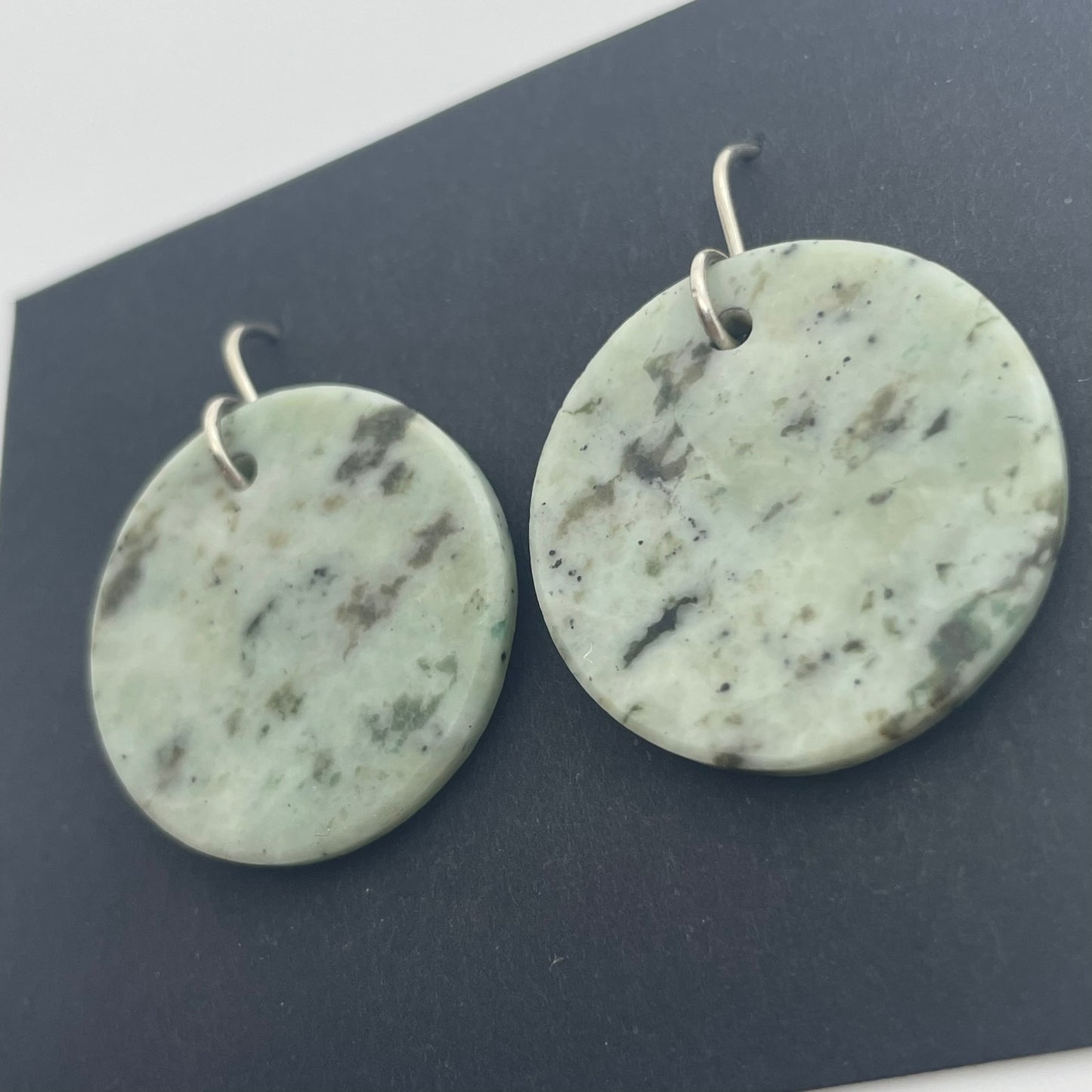 Medium Round Earrings - Nelson Riverstone