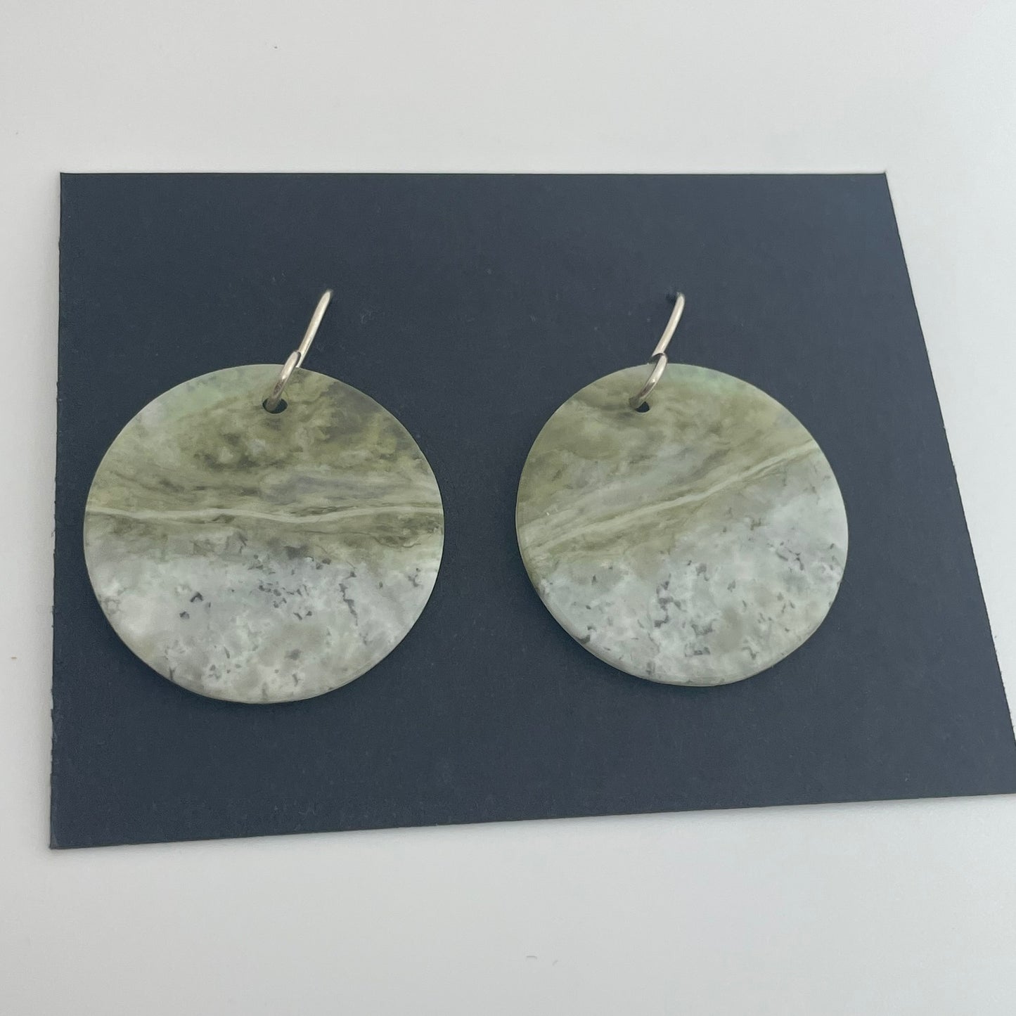 Medium Round Earrings - Nelson Riverstone