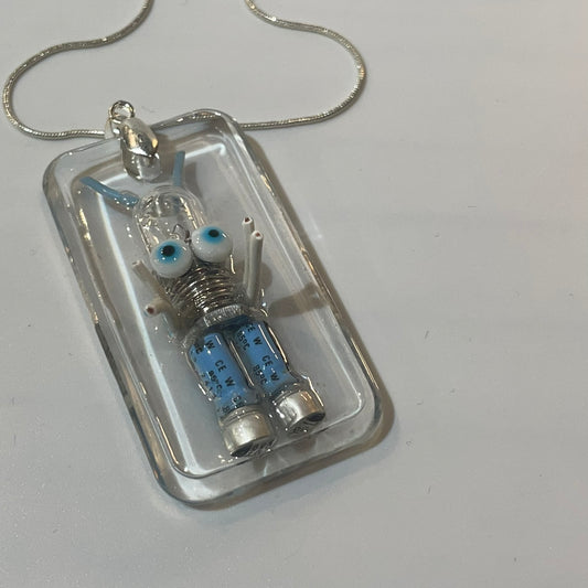 Cryobot Necklace - Sky Bulb