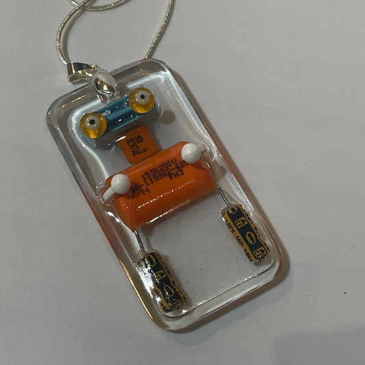 Cryobot Necklace - Orange