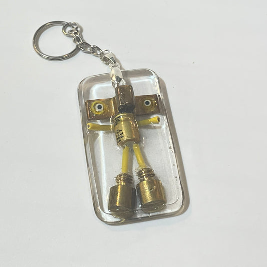 Cryobot Keychain - Goldy