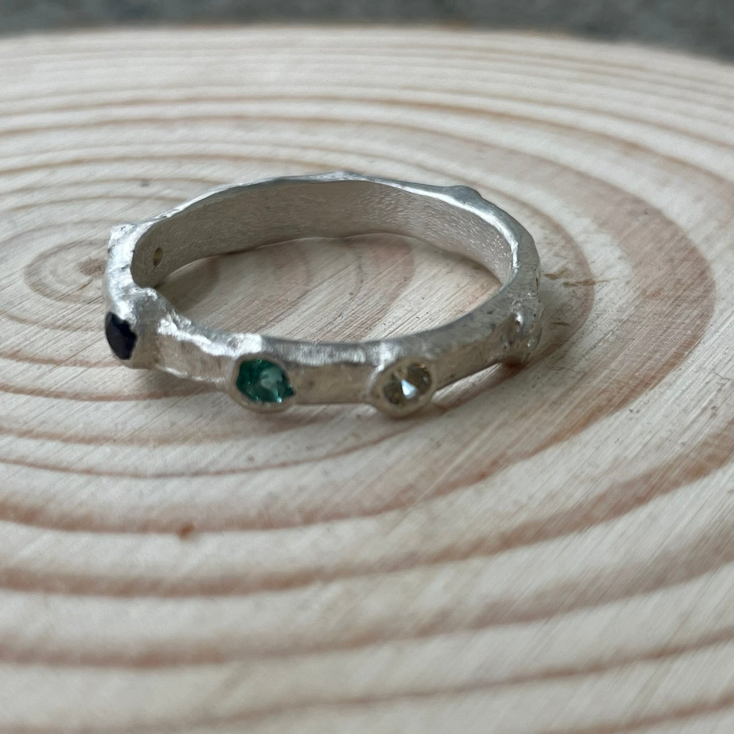 Multi Gemstone Ring