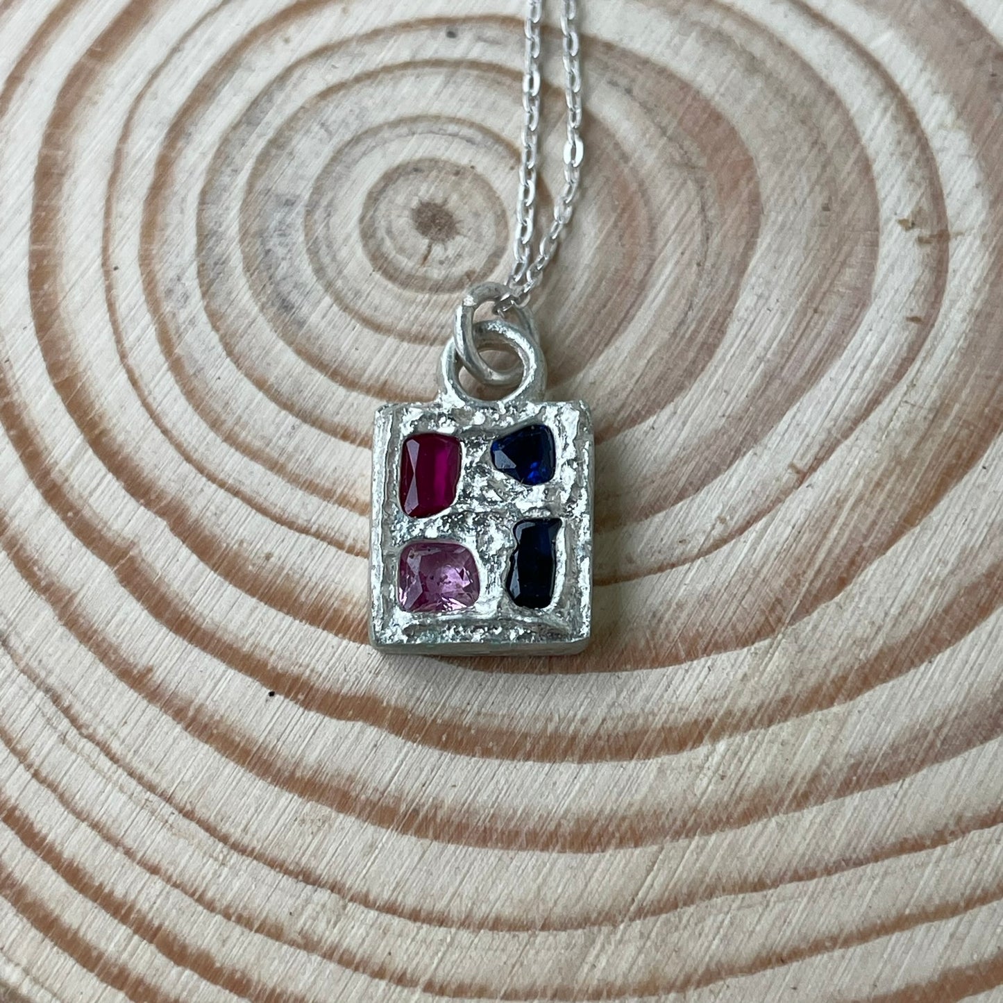 Windows - Square Pendant Necklace