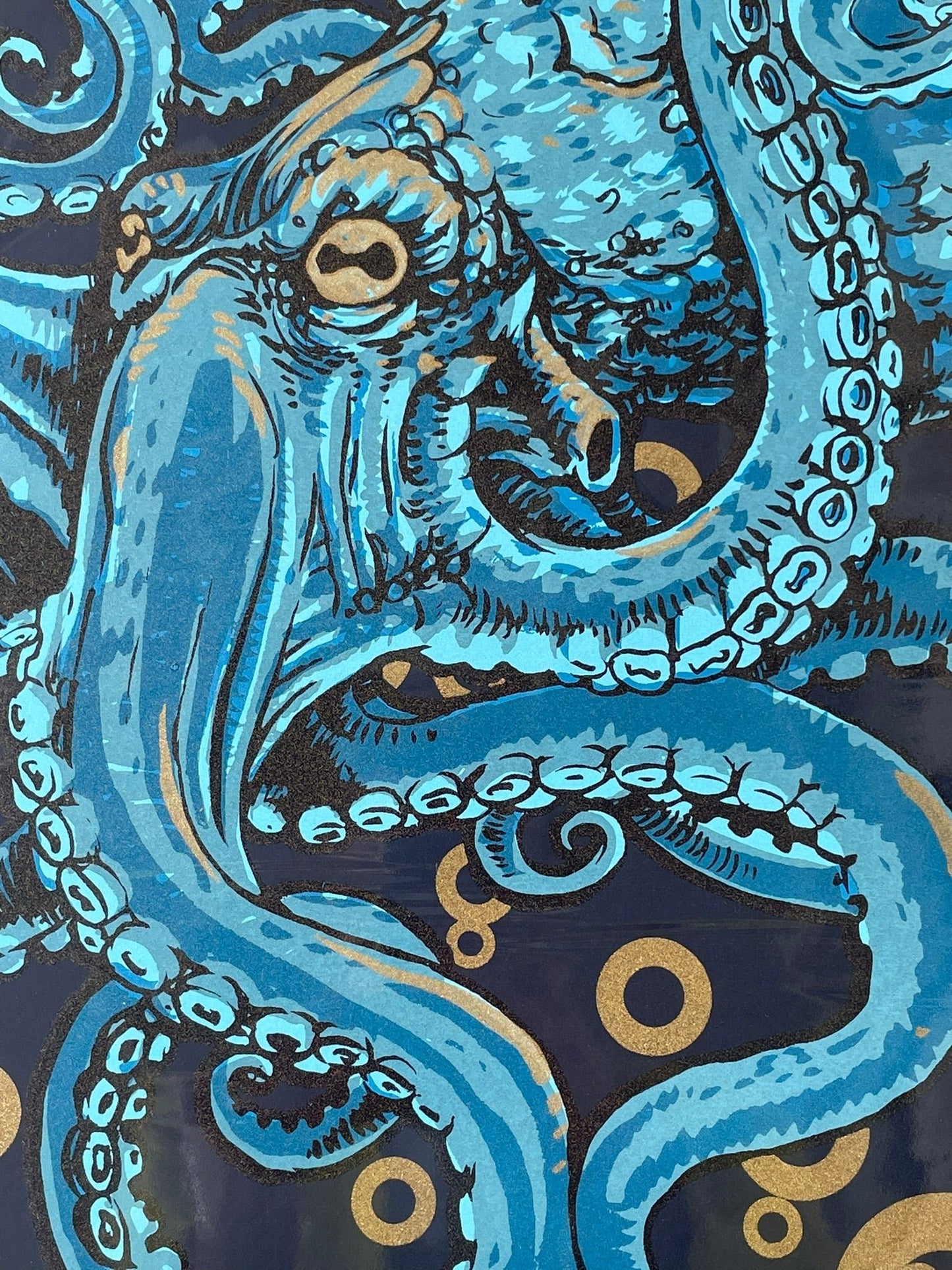 Cephalopod Sid - Hand pulled Serigraph