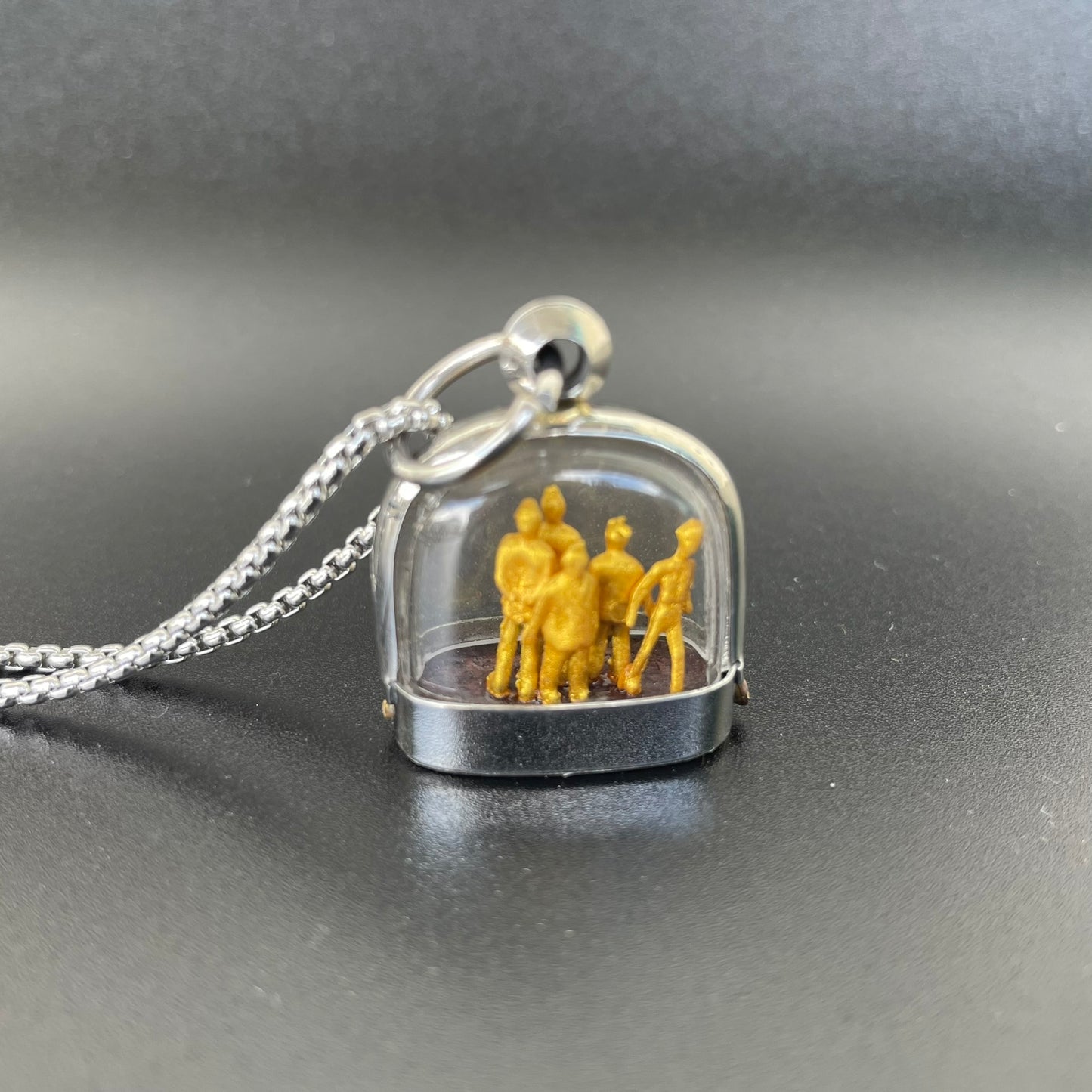 3D Printed Forest and Folk Pendants