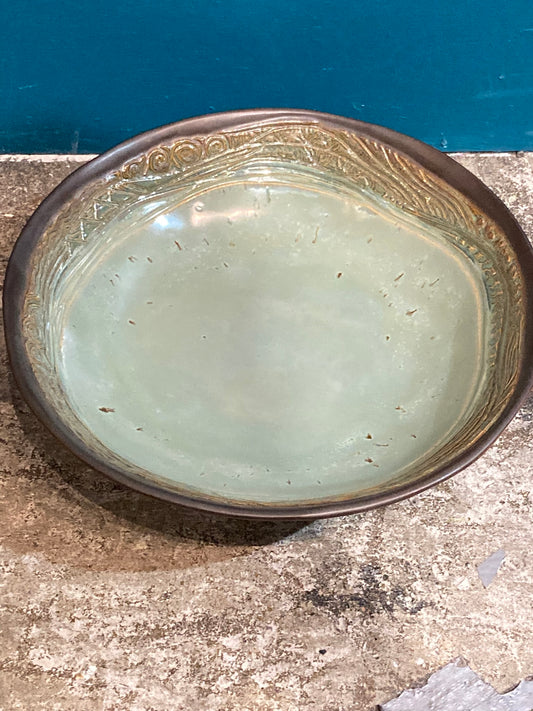 Ceramic Serving Bowl - Braided River