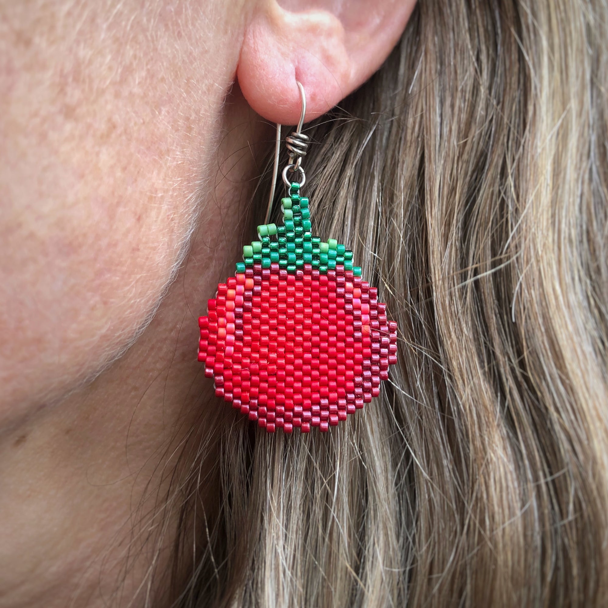 Tomato Sauce Earrings