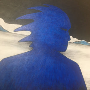 Iceman 2 - Original Acrylic Painting