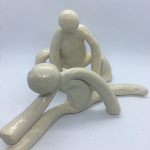 Ceramic Yoga Figures