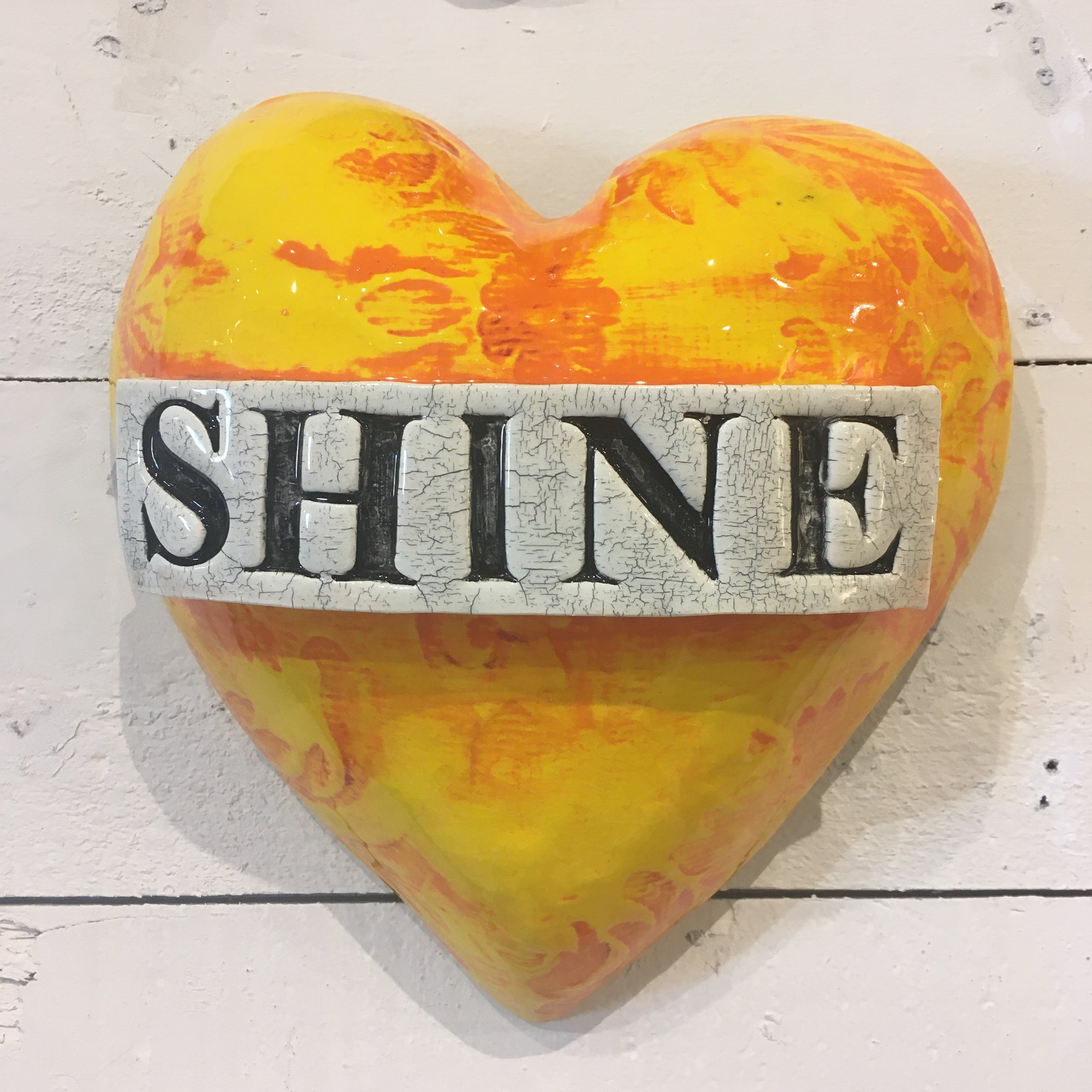 Shine Ceramic Heart
