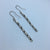 Silver Long Twist earrings