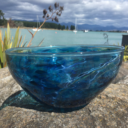 Blue Glass Bowl