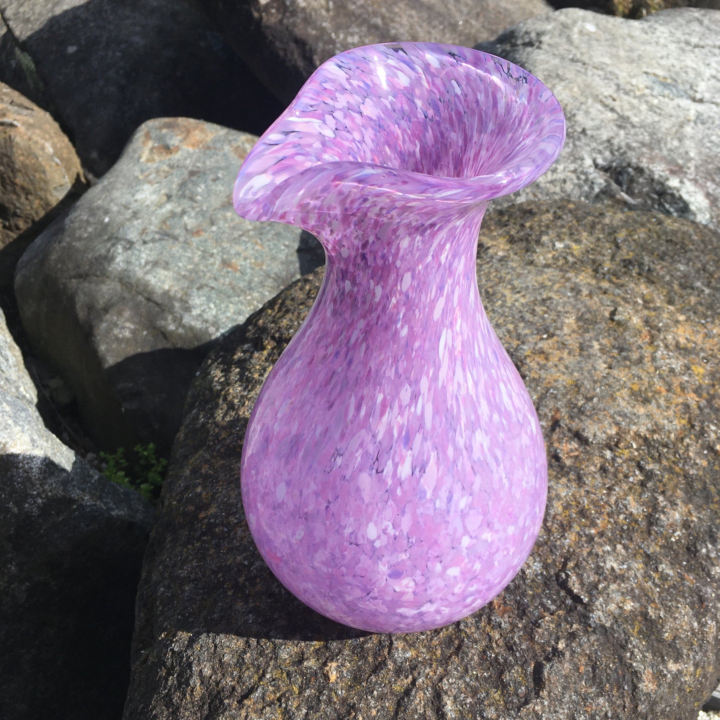 Lilac Glass Jug/Vase