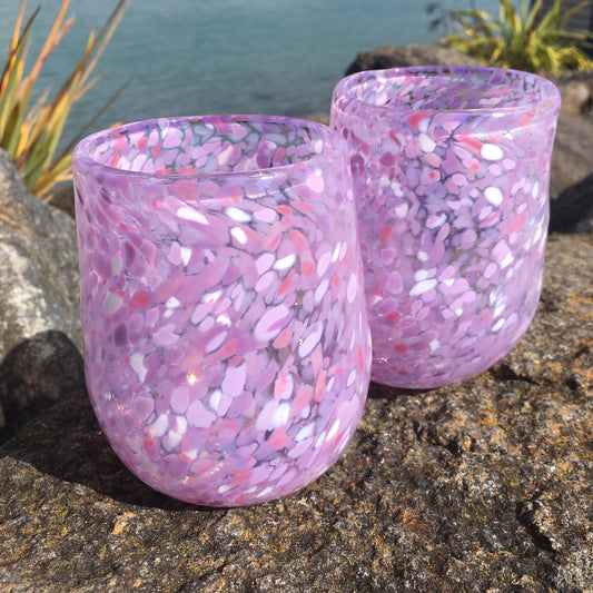 Lilac Glass Tumbler