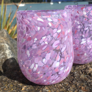 Lilac Glass Tumbler