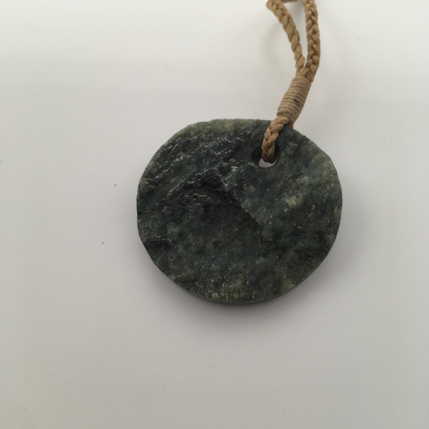 Disc Pounamu Pendant