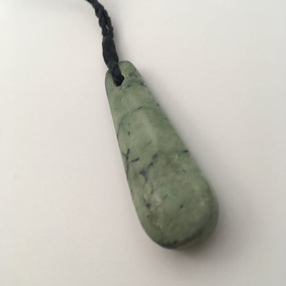 Small Drop Pounamu Pendant