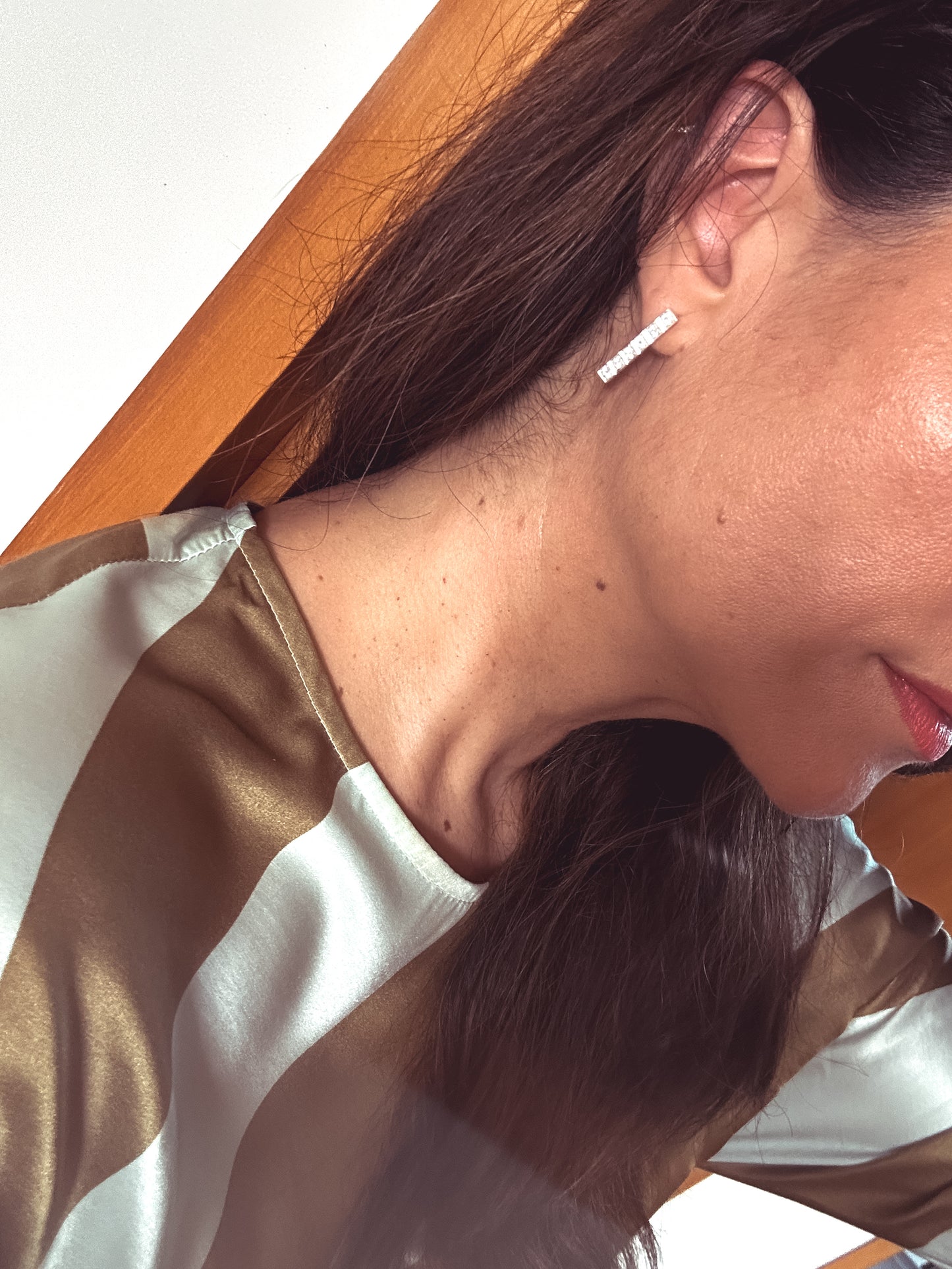 Sterling Silver Sapphire Earrings