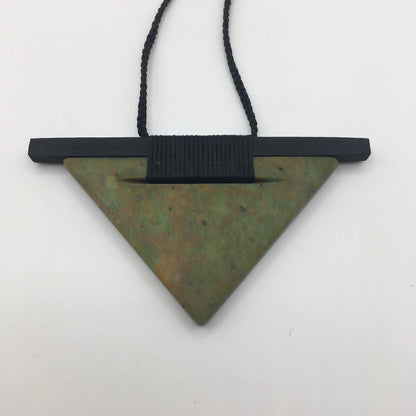 Scandinesian Pennant with Raukaraka Pounamu