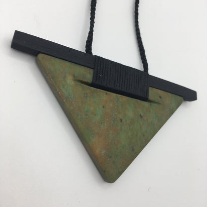 Scandinesian Pennant with Raukaraka Pounamu