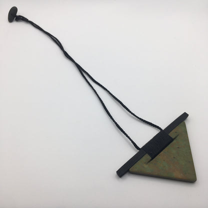 Scandinesian Pennant with Raukaraka Pounamu