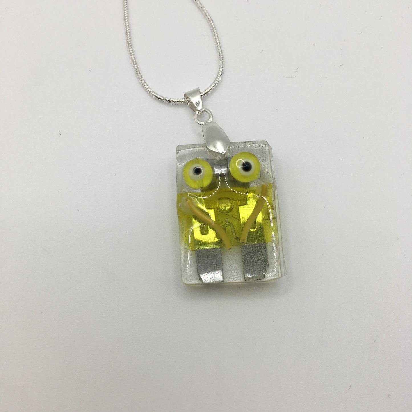 Cryobot Necklace - Fluro Y