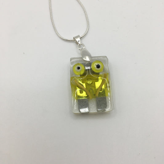 Cryobot Necklace - Fluro Y