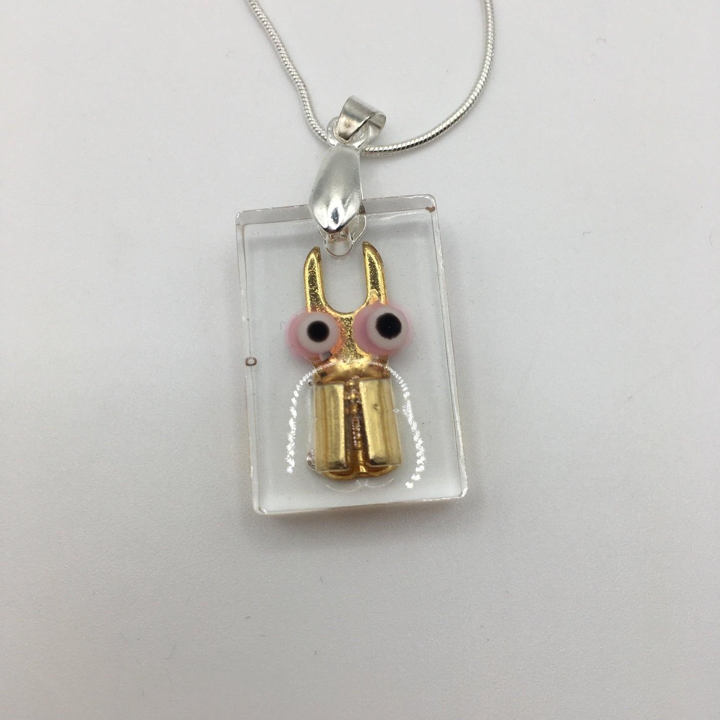 Cryobot Necklace - Pink and Rosy