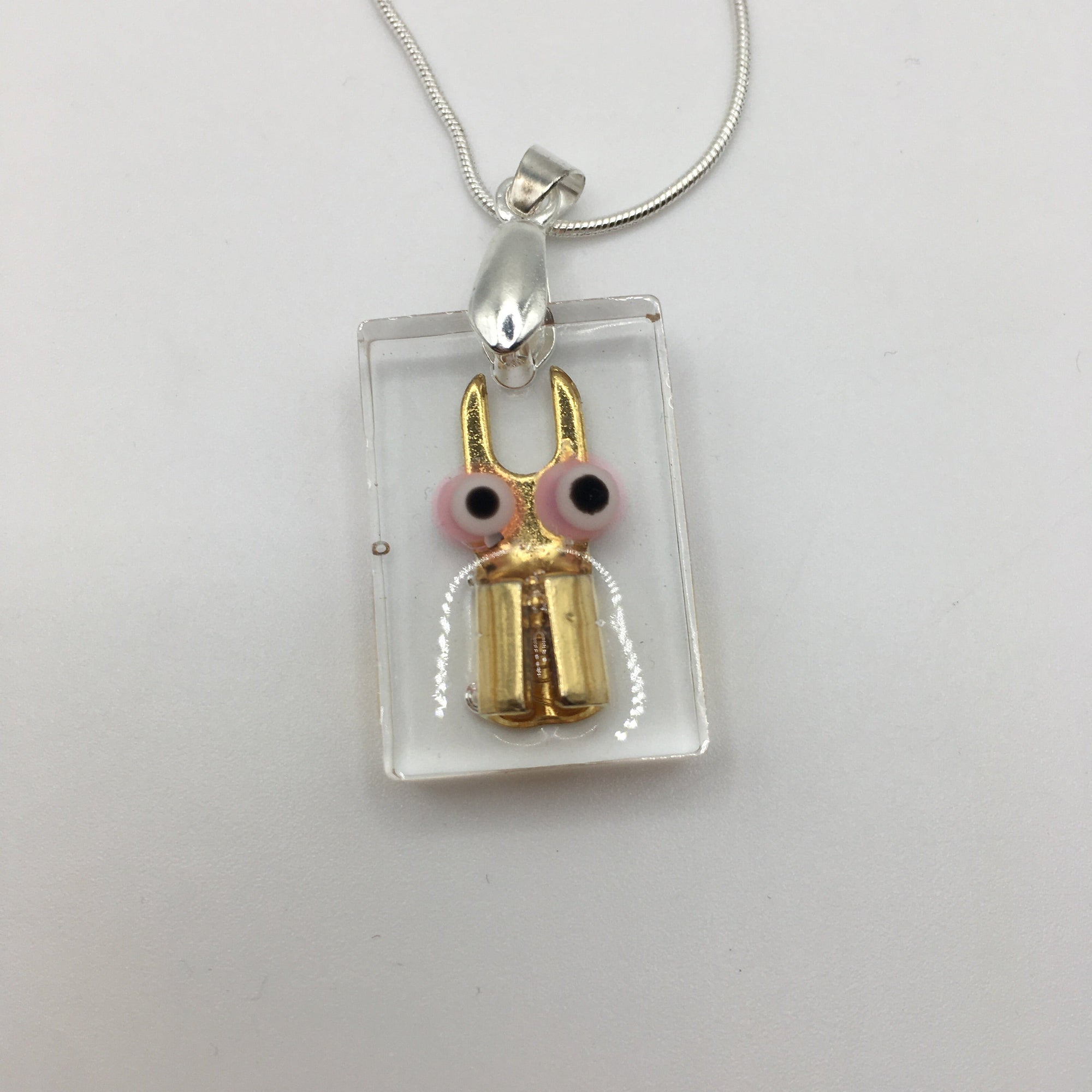 Cryobot Necklace - Pink and Rosy