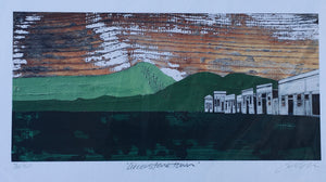 Greenstone Town - Limited Edition Print