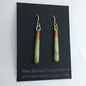 Jade Drop Earrings - Nelson Orange Jade