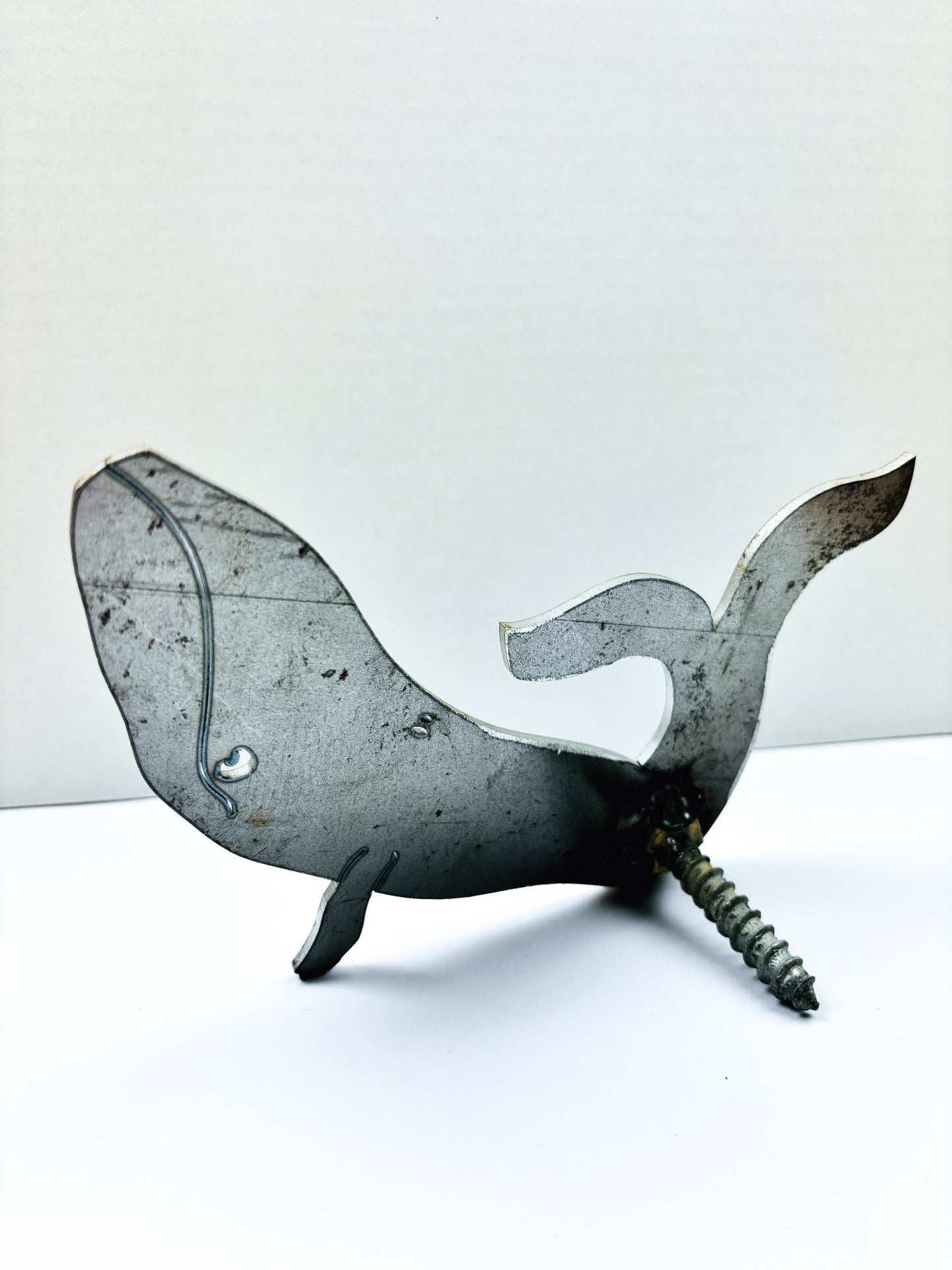 Corten Steel Whale