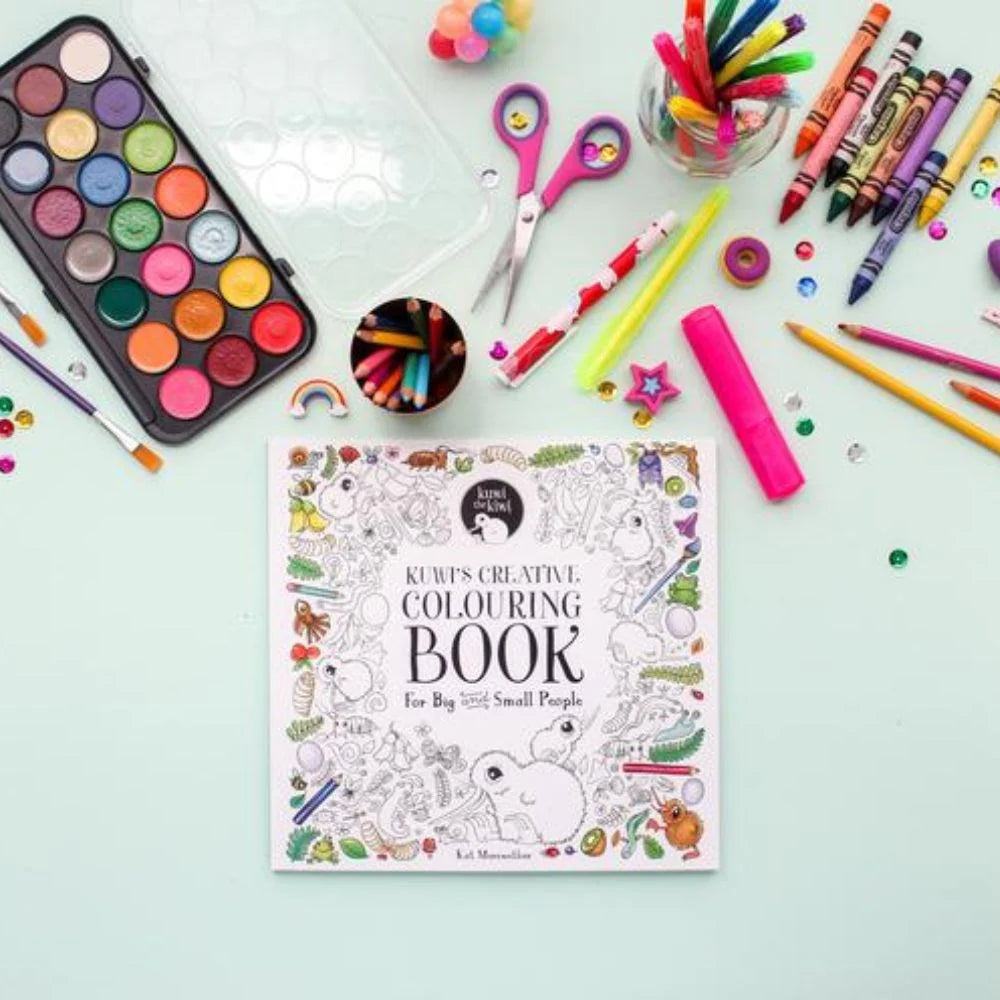 Kuwi's Creative Colouring Book