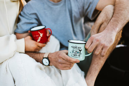 Moana Road Enamel Mugs