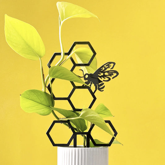 Honeybee Plant Trellis Metalbird