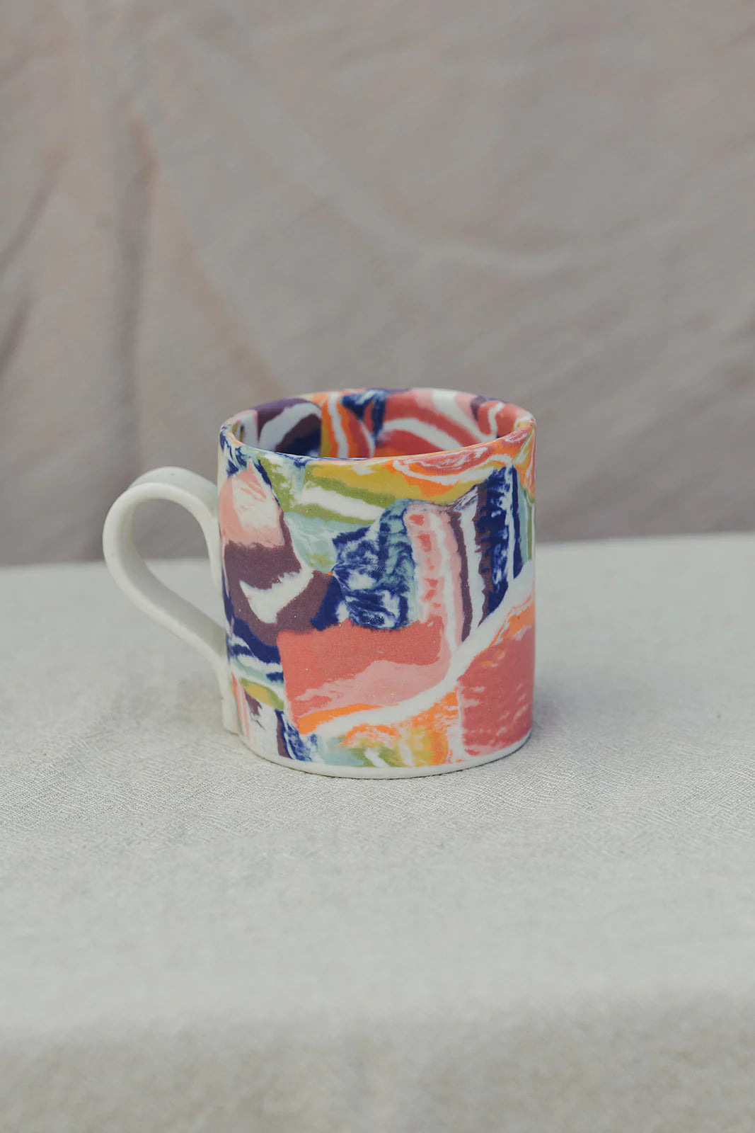 Nerikomi Mug Striped