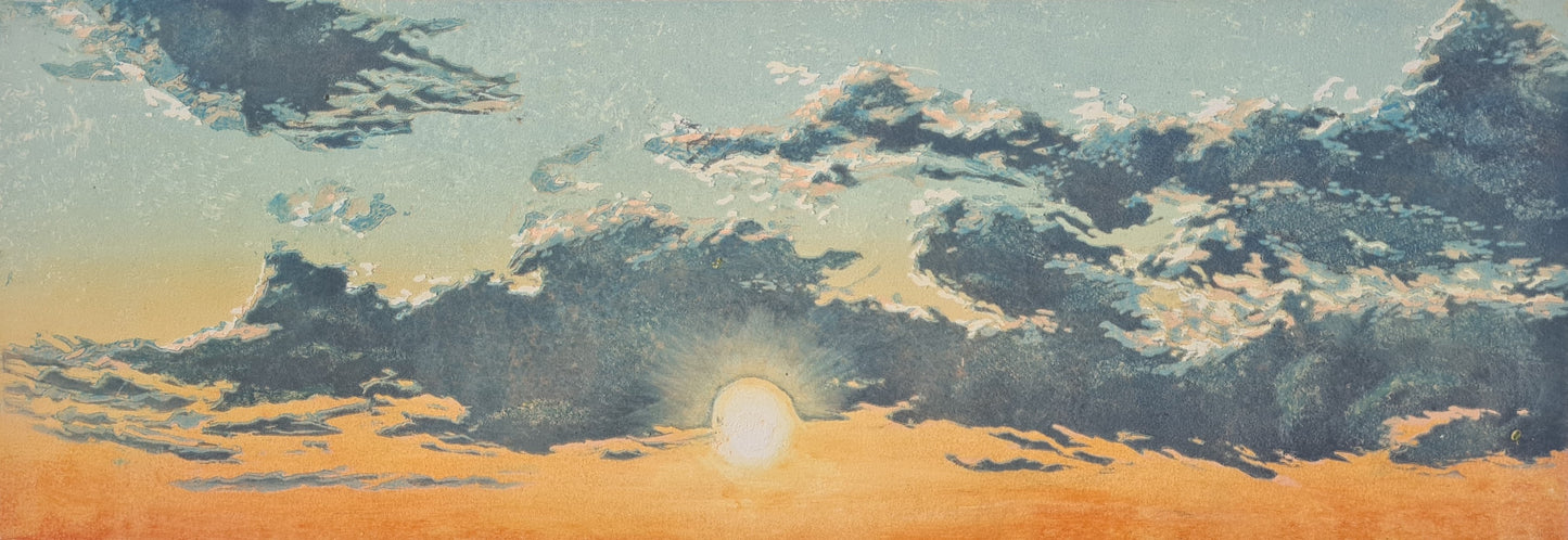 Magic Hour - Woodcut