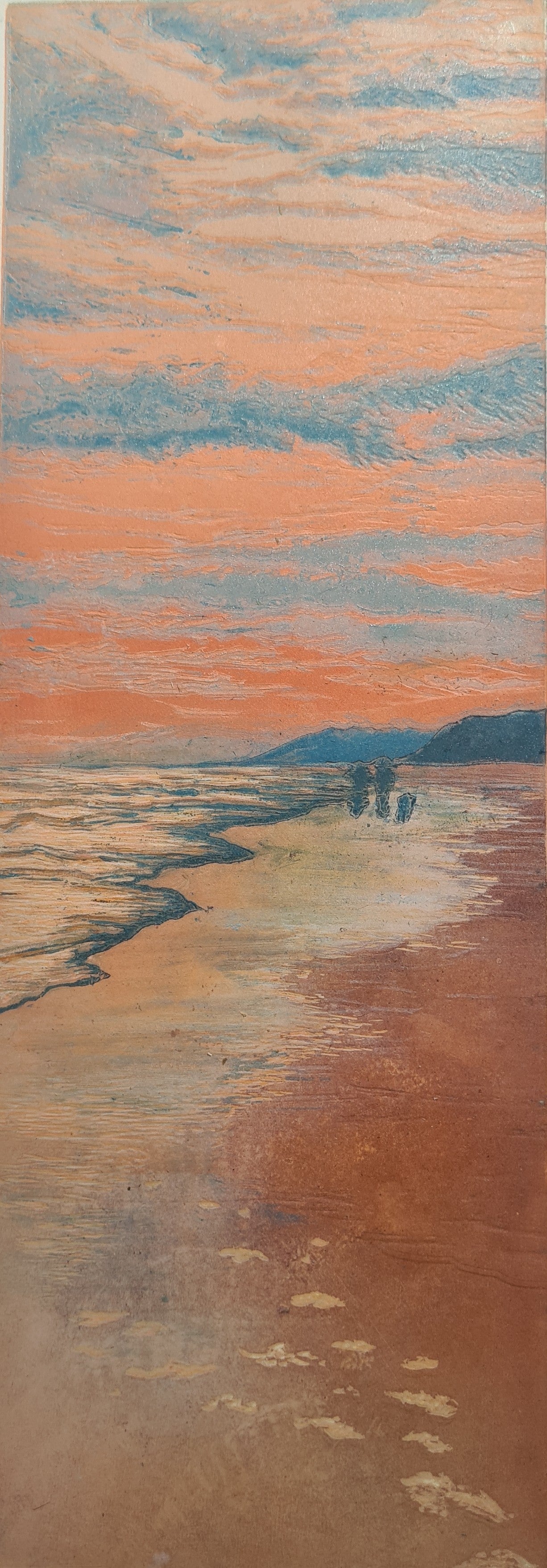 Moments of Transition - Woodcut