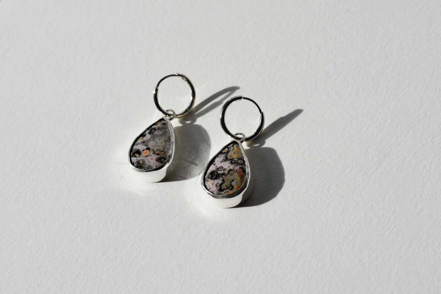 Orbicular Jasper Earrings
